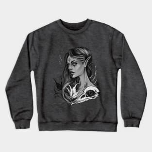 Raven sorceress Crewneck Sweatshirt